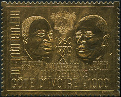 ** COTE D'IVOIRE 308 : 1000f. Or, TB - Other & Unclassified