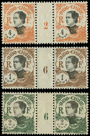 ** INDOCHINE 100/101 Et 103 : 3 PAIRES Mill., TB, Cote Maury - Other & Unclassified