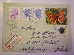 2019 (34)  LETTRE REC Au Départ De  KRAKOW  à Destination De  UMKIRCH   1977   - Covers & Documents