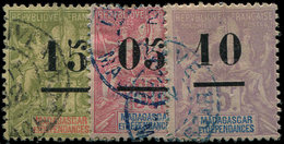 MADAGASCAR 48/50 : Timbres Surchargés, Obl., TB - Altri & Non Classificati