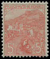 ** MONACO 33 : 5f. + 5f. Rose Sur Verdâtre, TB - ...-1885 Prephilately