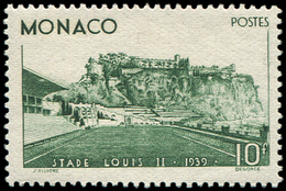 * MONACO 184 : Stade Louis II, 10f. Vert, TB - ...-1885 Precursori