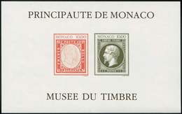 ** MONACO BF 58Aa : Centenaire Du Musée, SANS Cachet à Date Et NON DENTELE, TB - Blocks & Sheetlets