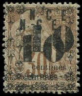 * NOUVELLE CALEDONIE 12b : 10 Sur 30c. Brun, DOUBLE Surcharge, TB - Used Stamps