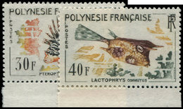 ** POLYNESIE FRANCAISE 18/21 : Poissons, La Série, Bdf, TB - Nuovi