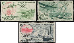 ** SAINT PIERRE ET MIQUELON PA 18/20 : Sujets Divers 1947, TB - Neufs