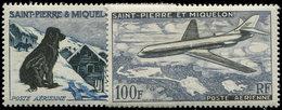 * SAINT PIERRE ET MIQUELON PA 24/26 : Chien Et Caravelle, TB - Unused Stamps