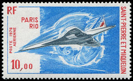 ** SAINT PIERRE ET MIQUELON PA 62 : Concorde, TB - Unused Stamps