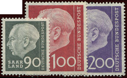 * SARRE 362/81 : Président Heuss, TB - Unused Stamps