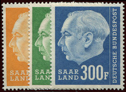 ** SARRE 391/410 : Président Heuss, La Série, TB - Unused Stamps