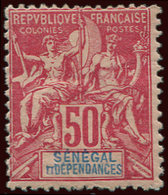 * SENEGAL 18 : 50c. Rose, TB - Other & Unclassified