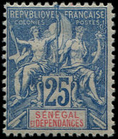 * SENEGAL 24 : 25c. Bleu, TB - Other & Unclassified