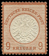 (*) EMPIRE 24 : 9k. Brun-rouge, Aminci Mais Très Bel Aspect, TB - Used Stamps