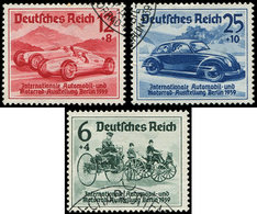 EMPIRE 627/29 : Salon De L'Auto, Obl., TB - Used Stamps
