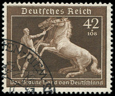 EMPIRE 639 : 42p. + 108p. Brun, 5e Ruban Brun, Obl., TB - Used Stamps