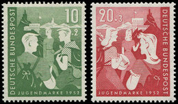 ** RFA 39/40 : Oeuvres Pour La Jeunesse 1952, TB - Unused Stamps