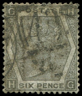 GRANDE BRETAGNE 48 : 6p. Gris-olive, TB - Used Stamps