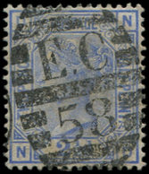 GRANDE BRETAGNE 57 : 2 1/2p. Bleu, Obl., TB - Used Stamps