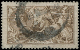 GRANDE BRETAGNE 153 : 2/6 Brun, Obl., TB - Used Stamps