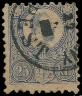 HONGRIE 12 : 25kr. Violet, Obl., TB - Other & Unclassified