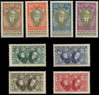 ** LIECHTENSTEIN 82/89 : Jean II, La Série, TB - Unused Stamps