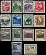* LIECHTENSTEIN 94/107 : Série Courante, TB - Unused Stamps