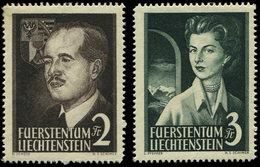 * LIECHTENSTEIN 294/95 : Couple Princier, TB - Unused Stamps