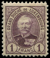 ** LUXEMBOURG 66 : 1f. Violet, TB - 1852 William III