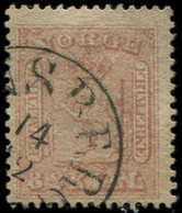 NORVEGE 9 : 8s. Rouge, Obl., TB - Used Stamps