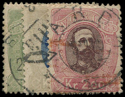 NORVEGE 32/34 : Oscar 1er, Obl., TB - Used Stamps