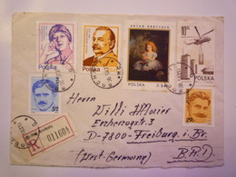 2019 (36)  LETTRE REC Au Départ De  BOCHNIA   à Destination De  FREIBURG    1983   - Covers & Documents