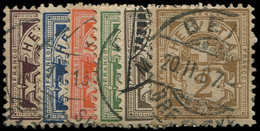 SUISSE 100/05 : La Série, Obl., TB - 1843-1852 Federal & Cantonal Stamps