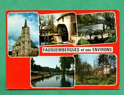 62 Pas De Calais Fauquembergues Renty Dennebroeucq Merck Saint Lievin Saint Martin D 'hardinghem Carte Multivues - Fauquembergues