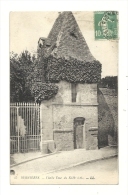 Cp, 14, Bernières, Vieille Tour Du XIIIè S., Voyagée 1925 - Sonstige & Ohne Zuordnung