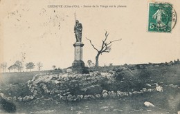 CPA - France - (21) Côte D'Or -  Chenove - Statue De La Vierge Sur Le Plateau - Chenove