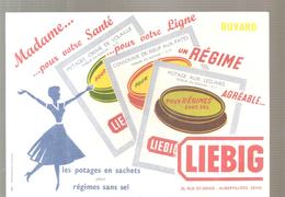 Buvard LIEBIG Madame Pour Votre Santé, Pour Votre Ligne; Un Regime LIEBIG - Soep En Saus