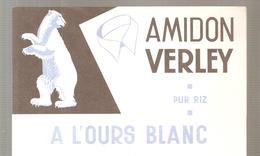 Buvard AMIDON VERLEY PUR RIZ A L'OURS BLANC - Produits Ménagers