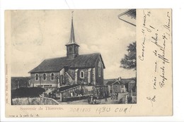 21363 - Souvenir De Thierrens  Eglise Cachet Correvon 1906 - Thierrens