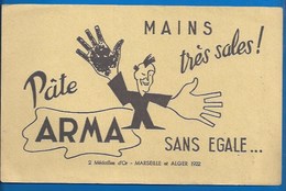 BUVARD - PÂTE ARMA POUR MAINS TRÈS SALES - ILLUSTRATION  - PRODUIT MÉNAGER - Produits Ménagers