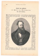A102 249 Eduard Von Gebhardt Maler Reformation Artikel Mit 4 Bildern Von 1883 !! - Schilderijen &  Beeldhouwkunst