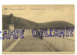 Barrage De La Gileppe. Le Pont, Le Lion, Le Lac. LEGIA. Edit. Schyns. 1925 - Gileppe (Barrage)
