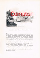 A102 272 - E.T.Compton Iseretal Annecy-See Grenoble Artikel Mit 2 Bildern 1896 !! - Autres & Non Classés