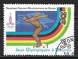 GUINEE    -    NATATION  /  PLONGEON    -   Oblitéré - High Diving