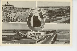 ROYAUME UNI - ENGLAND - SOUTHPORT - Several Views "Good Luck From SOUTHPORT " - Cat - Chat - Southport