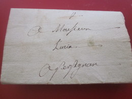 1809-Maire De Saint Cyprien France Marcophilie Lettre(Lire):1792-1815:Départements Conquis-Monsieur Lucia-pour PERPIGNAN - 1792-1815: Veroverde Departementen