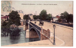 3906 - Villeneuve La Garenne ( 92 ) - Le Pont ( Vuie Sur L'Isle Saint-Denis ) - Brégou Tabac - I.P.M. - Villeneuve La Garenne