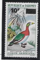 Dahomey Poste Aérienne N°37 Surchargé 10 F - Oiseaux - Neuf ** Sans Charnière - TB - Autres - Afrique