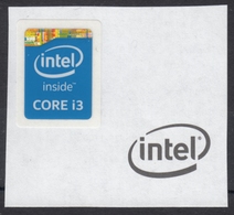 INTEL Inside - Computer Processor I2 CORE - Seal Of Original / Self Adhesive Label - 2014 - Hologram Holography - Other & Unclassified