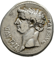 Claudius (41 - 54): Claudius 41-54: AR Cistophor, Pergamum, Mysien Ca. 41/42. Av: TI CLAVD CAES AVG, - The Julio-Claudians (27 BC Tot 69 AD)