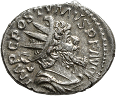 Postumus (260 - 269): Postumus 260-269: AR Antoninian, 3,47 G, Vorzüglich. - Der Soldatenkaiser (die Militärkrise) (235 / 284)